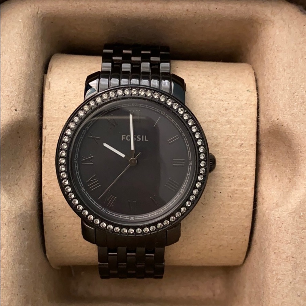 Chrystal Bezel Watch